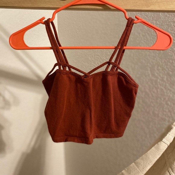 Orange-ish red bralette - Picture 1 of 3
